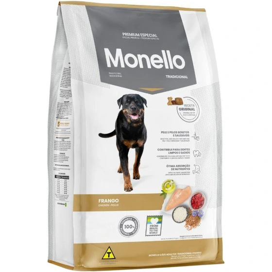 غذای خشک سگ مونلو تردیشینال وزن 15 کیلوگرم